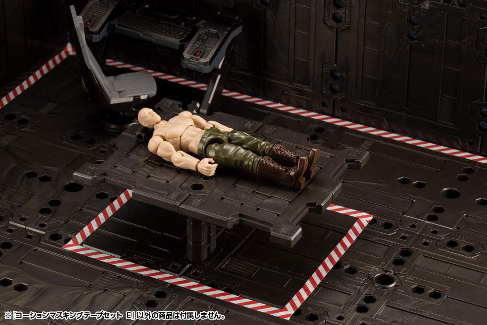 KOTOBUKIYA Набор предупреждающих клейких лент E 5 мм x 3 м MB65 MSG