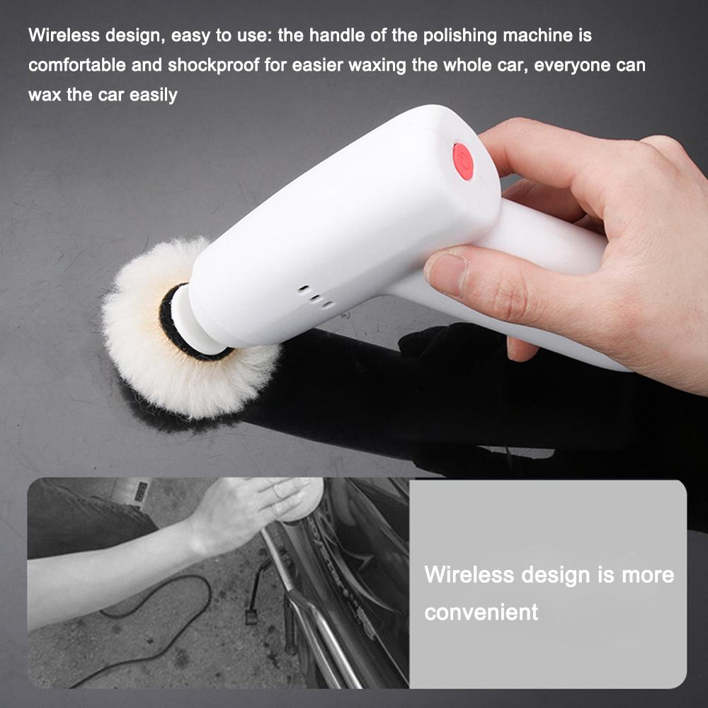 Портативная машина для полировки автомобилей, беспроводная электрическая машина для полировки автомобилей, портативная перезаряжаемая машина для полировки автомобилей