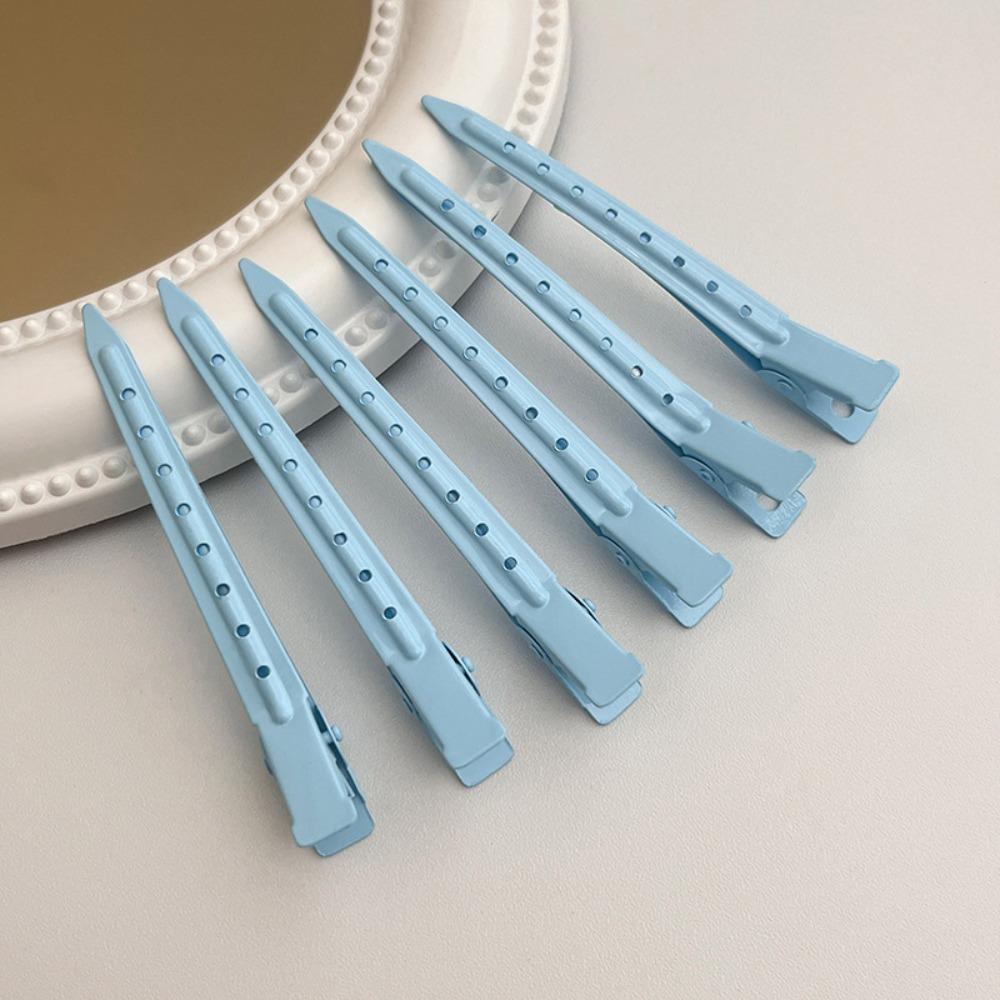 6/12pcs 6/12pcs Styling Hairpins Polychromatic Design Sectioning Clamps Haircut Tools
