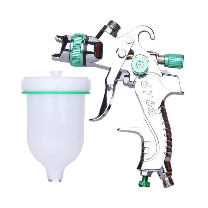 Пневматические пистолеты-распылители Профессиональные наборы для воздушной окраски с 4 насадками 1,4/1,7/2,0/2,5 мм и чашками объемом 600 куб.см для покраски