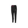 Casual Running Sports Drawstring Knit Pants Women Bottoms Black 598131-01