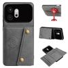 Винтажный кожаный держатель для карт и чехол-кошелек на телефон для HONOR 600, 6 карманов для карт, двойная застежка-кнопка, книжка-кошелек