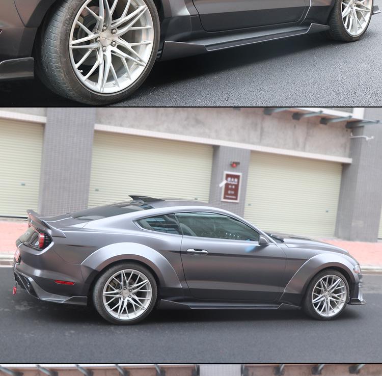 18-22 Ford Mustang GT3 Комплект широкого кузова: Расширители арок и боковые юбки
