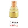 Корпус цангового зажима для газовой линзы для сварочной горелки TIG 45V42 45V43 45V44 45V45 для WP9 20 25