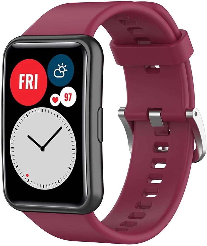 Силиконовый ремешок для Huawei Watch Fit Оригинальный сменный ремешок для умных часов Аксессуары для часов Для Huawei Watch Fit Новый Corre