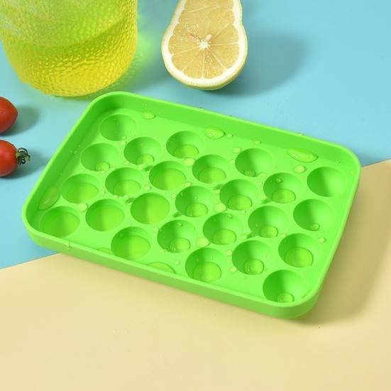 Большая емкость, легкосъемная силиконовая решетка для льда, желе, йогурт, форма для ледяного шара, холодильник, ящик для льда, пищевой контейнер для льда