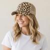 Adjustable Leopard Print Baseball Cap Soft Mesh Peaked Hat Casual Visor Hat  Unisex