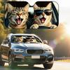 1 шт. Солнцезащитный козырек на лобовое стекло с рисунком пуделя Блокиратор УФ-лучей и жары Сохраняет автомобиль прохладным Уникальный дизайн Подходит для седанов, внедорожников, грузовиков, автодомов