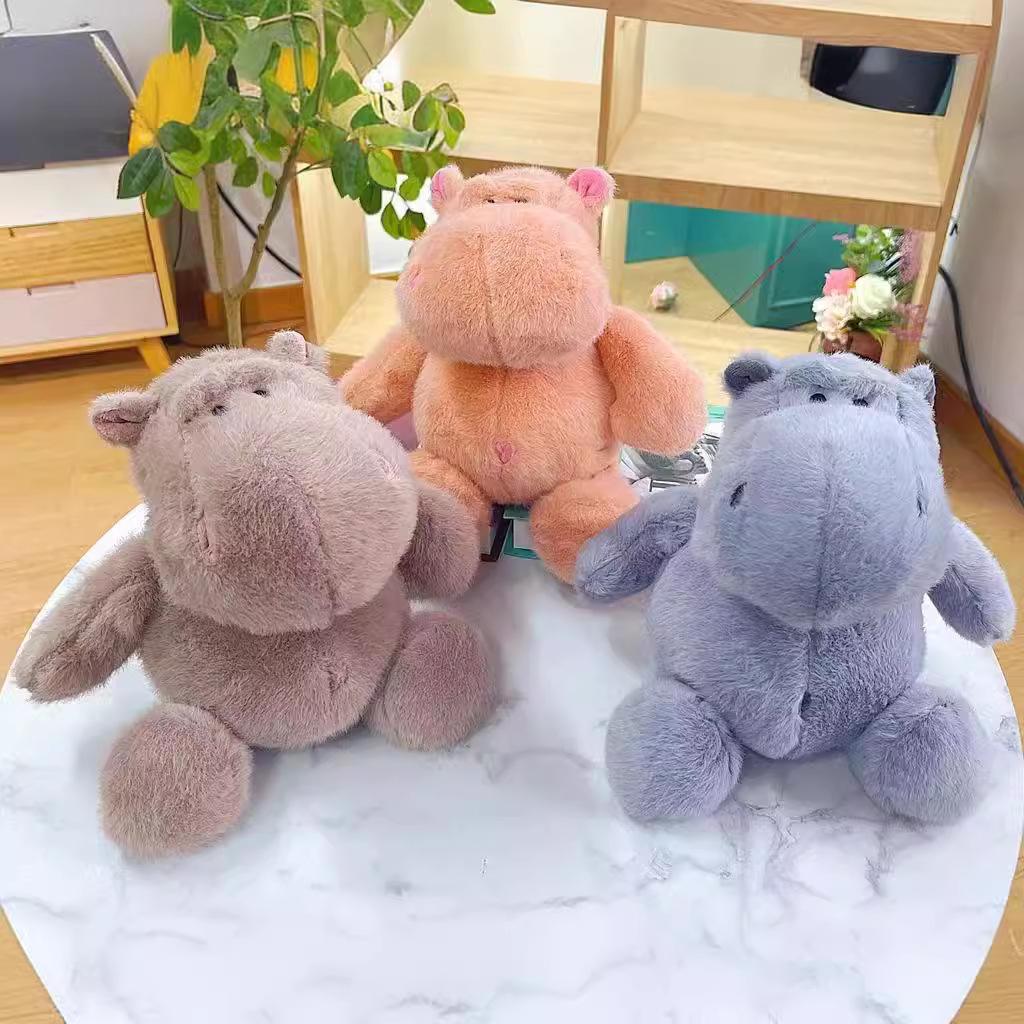 New Eight-inch Gripping Machine Doll Doll Mink Hippo Plush Toy Wedding Sprinkled Doll Birthday Gift