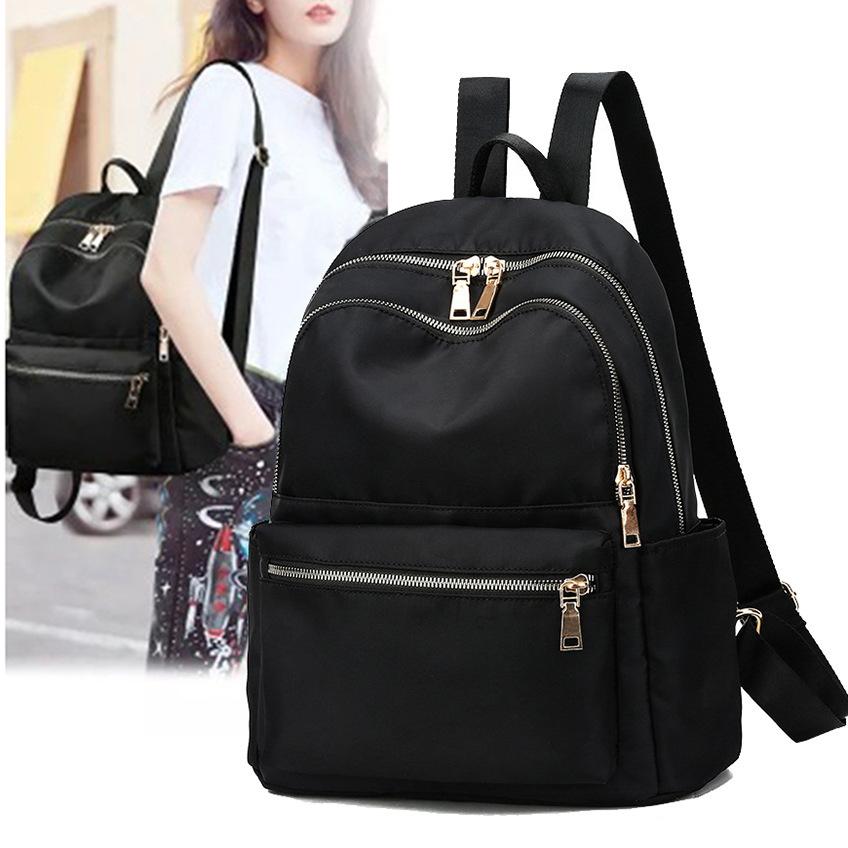 Oxford Cloth Backpack Women's New Trendy Women's Texture Large-capacity Schoolbag Casual Backpack Women