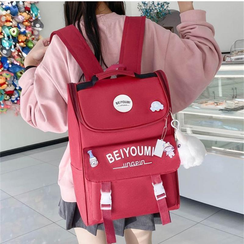 4 шт. Рюкзак для мальчиков девочек детей Милый школьный рюкзак Рюкзак для детского сада Детский подарок Пенал Большая вместимость Сумка