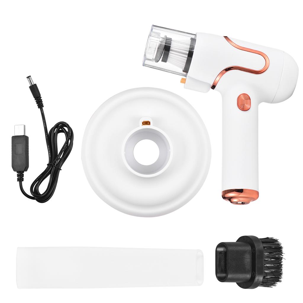 Bed Mattress Vacuum Cleaner Handdeld UV Lamp Sterilization Strong Suction 8000 Times/min Beats for