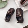Girls Shoes Children's Princess Small Leather Shoes 2025 Spring and Autumn New Girls British Black Single Shoes Loafers