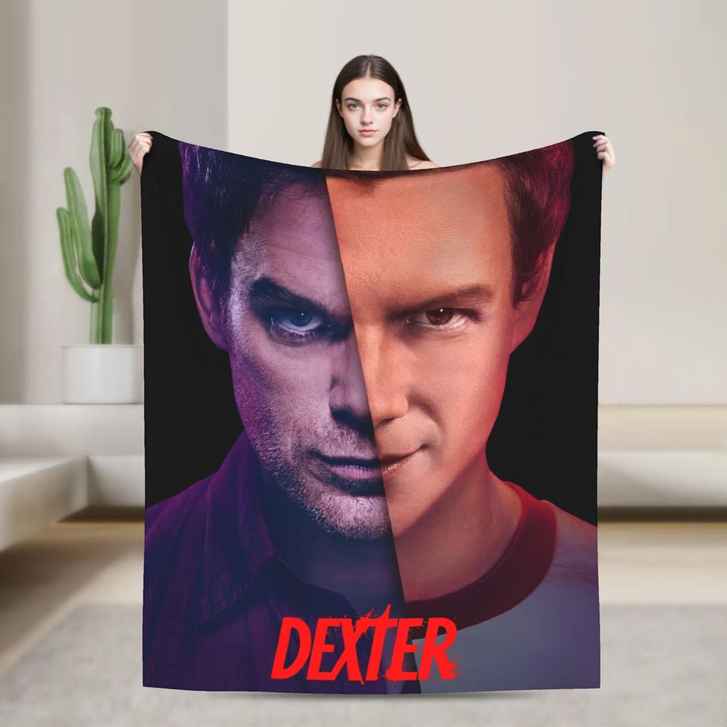 Dexter Blanket Quality Soft Warm Throw Blanket Autumn Kids Home Decor Fluffy Bedspread