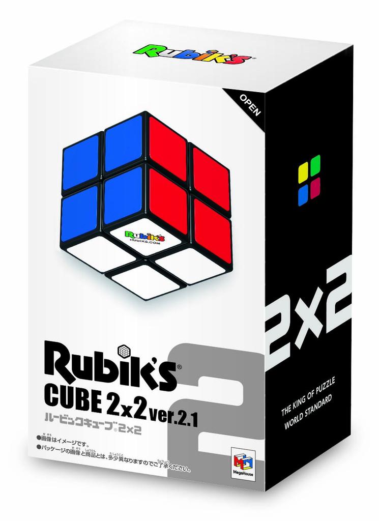 MegaHouse Cube 2X2 Licensed Rubik's Ver.2.1 [Officially Product]