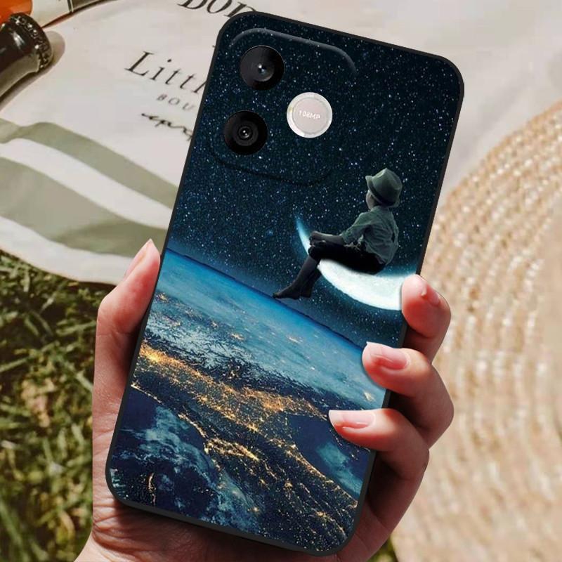 Для Honor 500 Умный Чехол 600Lite Чехол Funda Роскошный ТПУ Ударопрочный Мультяшный Силиконовый Чехол для Телефона Для Honor 600 Lite Coque 2026