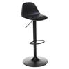 Scandinavian Style Decorative Bar Stool "Aiko" Atmosphera - Black