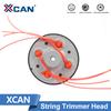 XCAN 1 шт. Универсальная 4-лесковая головка триммера с подачей лески ударом для бензиновой газонокосилки, головка для триммера, головка для кустореза