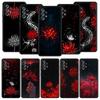 Чехол для телефона Tokyo Red Spider Lily для Samsung A17 A13 A15 A25 A35 A51 A55 A71 A21S A11 A31 A41 A23 A53 A73 5G A03S A05s