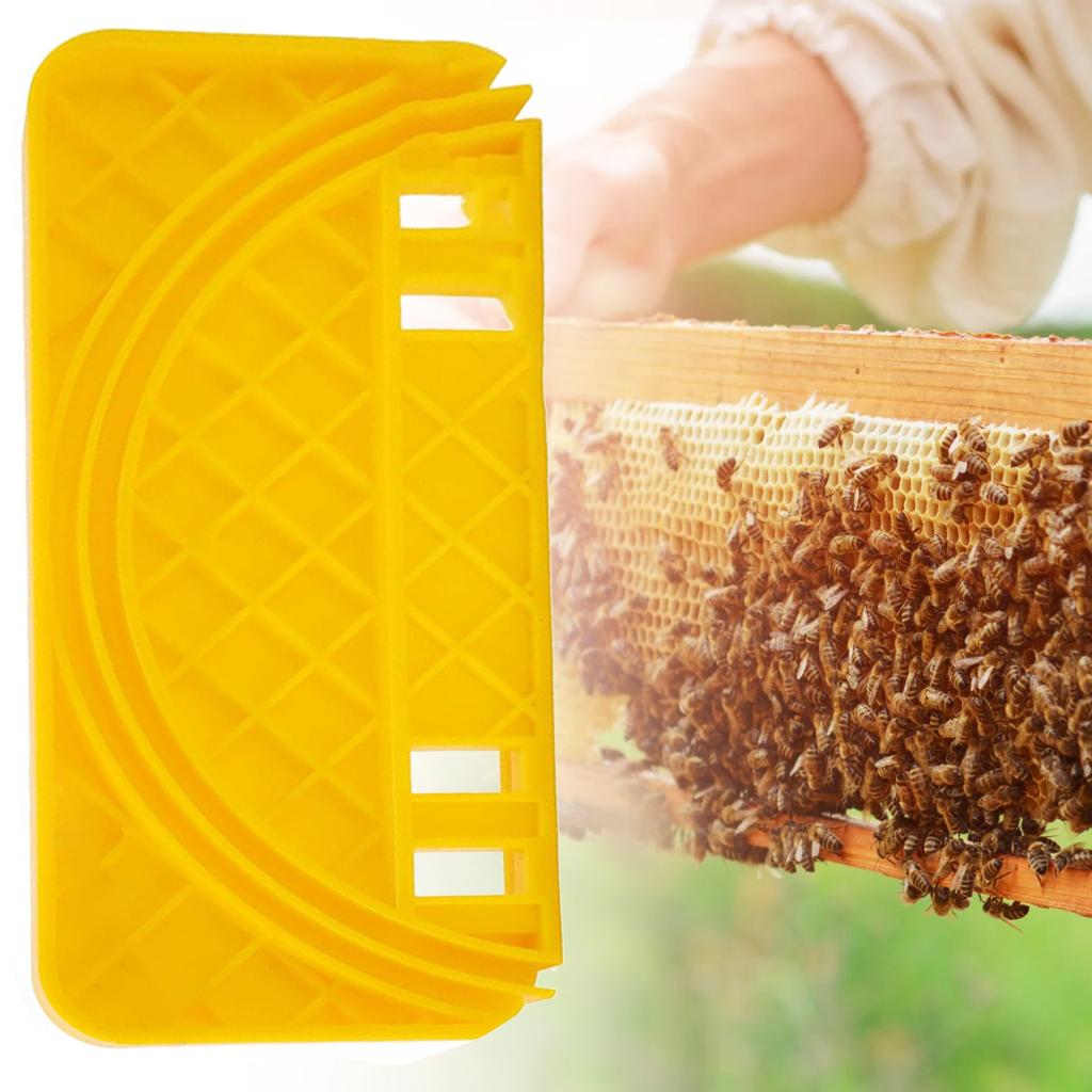 ABS Honeys Uncapping Tanks Nest Holder Beekeeping Scraper Rack Cleaning Tool Equipment Box for Beekeepers Outdoor Garden