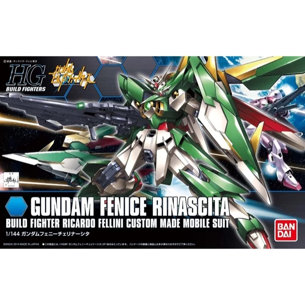 Пластиковая модель HGBF Gundam Fenice Rinascita 1/144 предварительно окрашенная