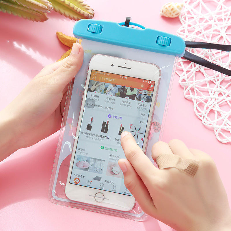 Креативный мультяшный телефон водонепроницаемая сумка для аксессуаров для смартфонов красочные животные ПВХ герметичная водонепроницаемая сумка сумка для дайвинга на горячих источниках