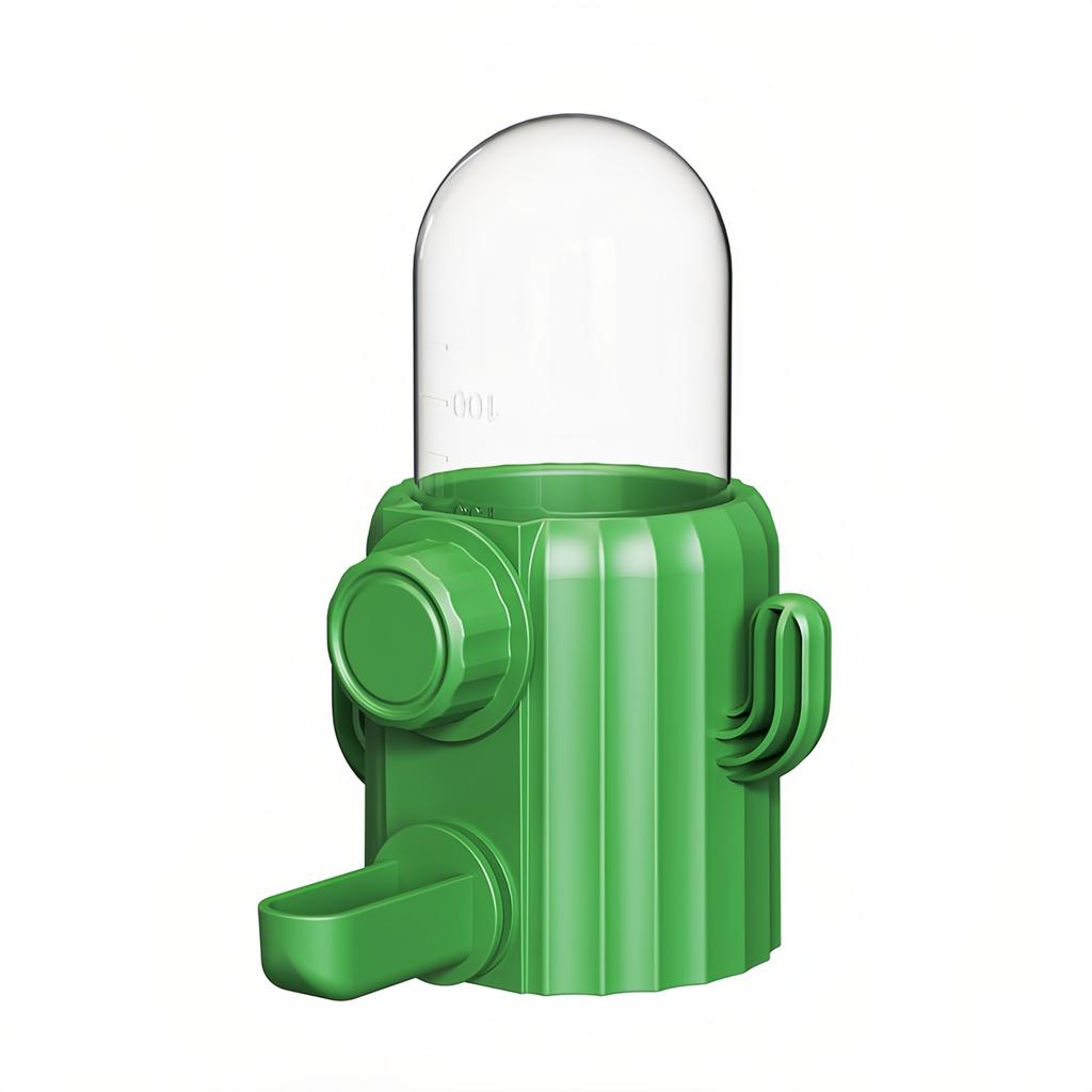 Автоматическая поилка для птичьей клетки - Кактус Кормушка для волнистых попугайчиков, корелл, волнистых попугайчиков и маленьких птиц