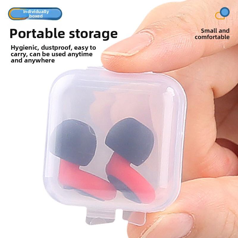 Беруши для сна Физическая звукоизоляция Защита от шума Спорт Плавание Водонепроницаемые Взрослые Силиконовые Мягкие Беруши