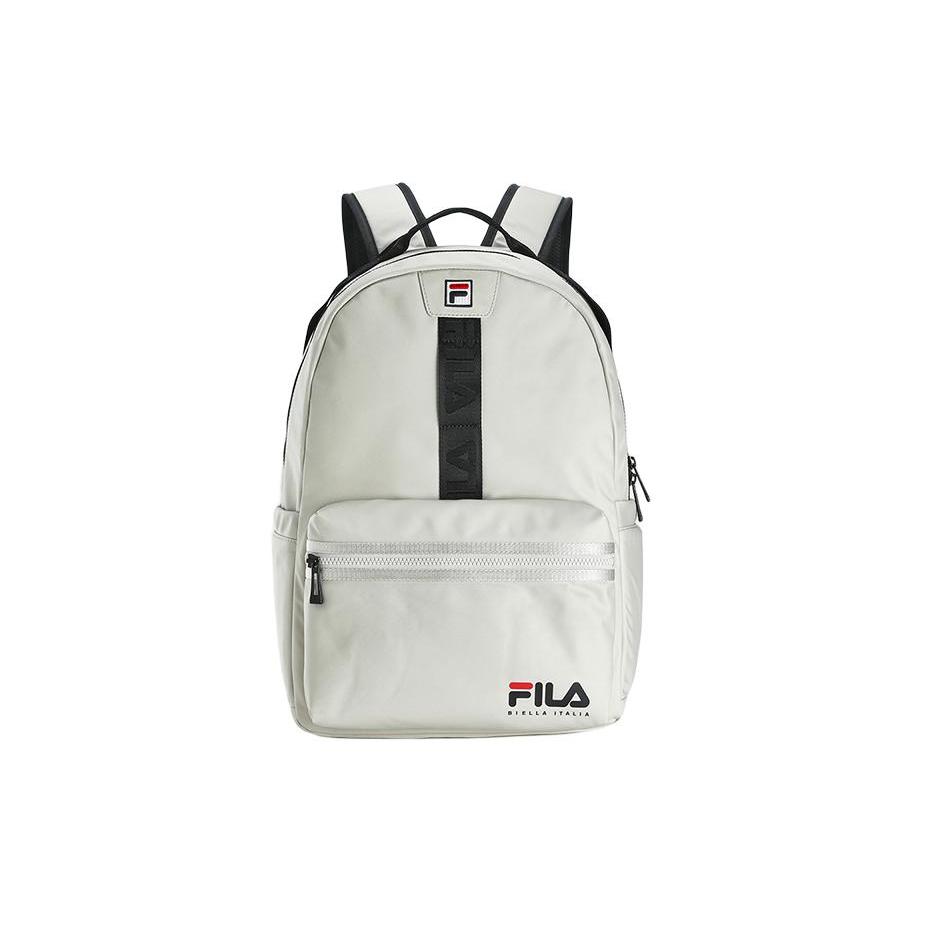 New FILA Fabric Backpack Extra Small Men's Asphalt Cloud Gray F13M429103FGY