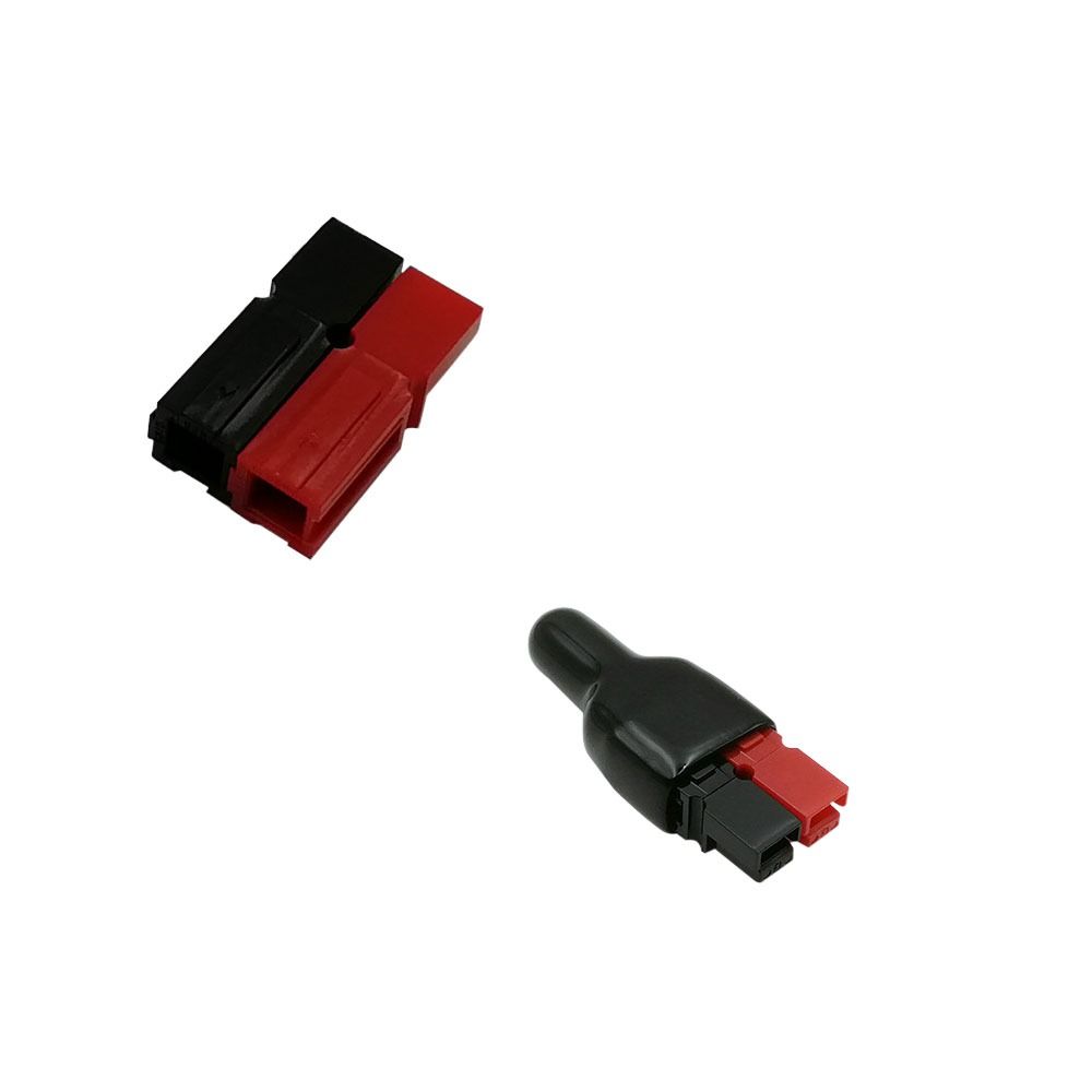Rubber High Current Connector 600V UPS Power Plug Dust Covers Electric Power Vehicles