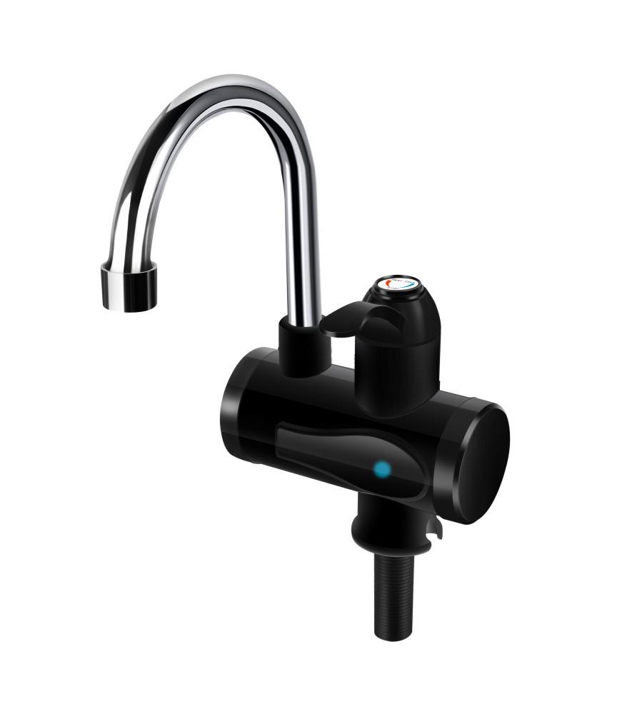 Мгновенный электрический водонагреватель-кран с цифровым дисплеем для душа, двойного использования (горячая и холодная вода)