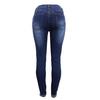 Women's Mid Rise Jeans Skinny Ripped Jeans Stretch Distressed Denim Pants Slim Fit Butt Lifting