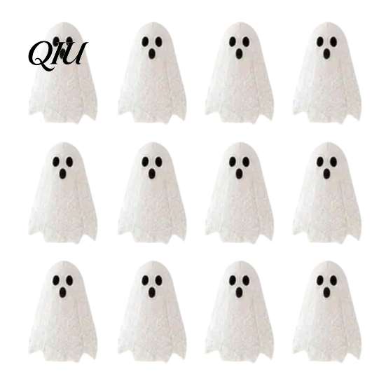 Unique Holiday Gift Ideas Glowing Ghost Tree Halloween Tabletop Decor, LED Lighted with Office Desk Seasonal Decoration Hanging Ornaments for