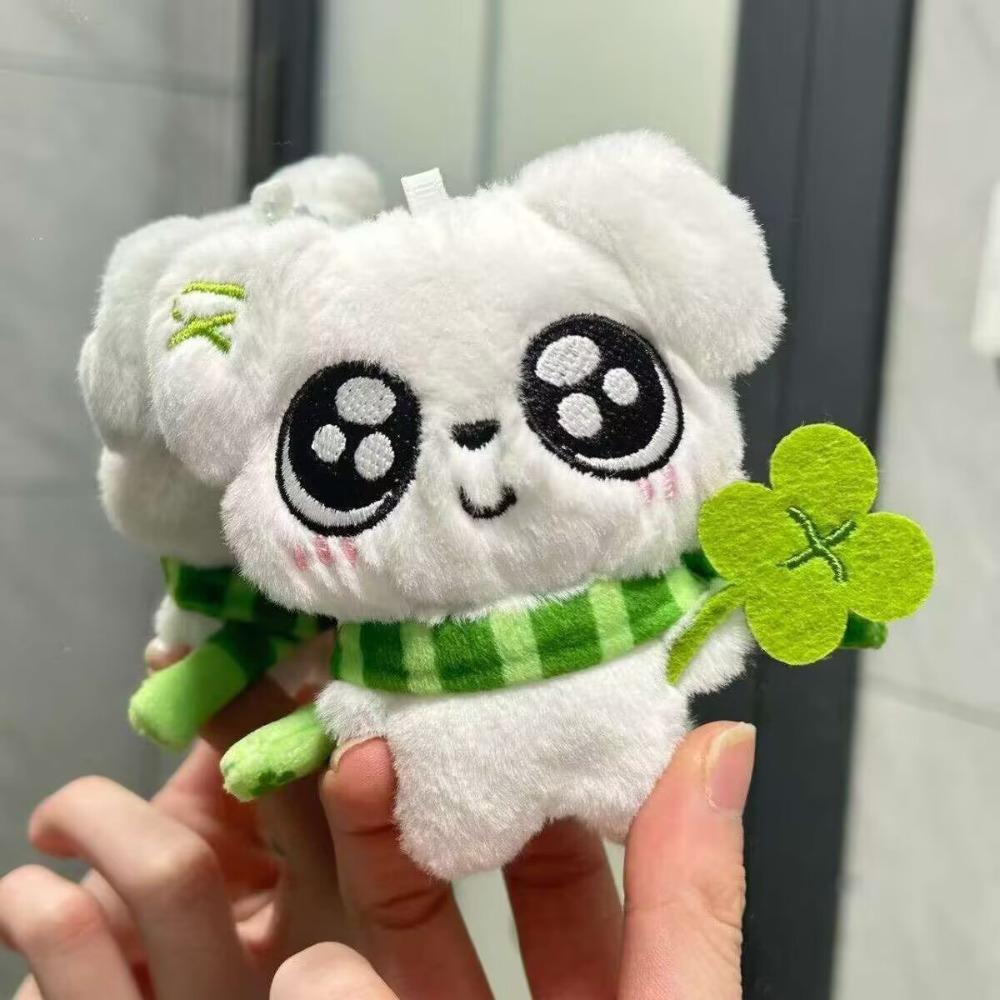 New Cute Clover Dog Keychain Cute Cartoon Keychain Creative Backpack Accessories Gift