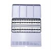 Flip Cover Drawing Supplies Empty Paint Palette Watercolor Storage Case Grids Slots Pigment Box