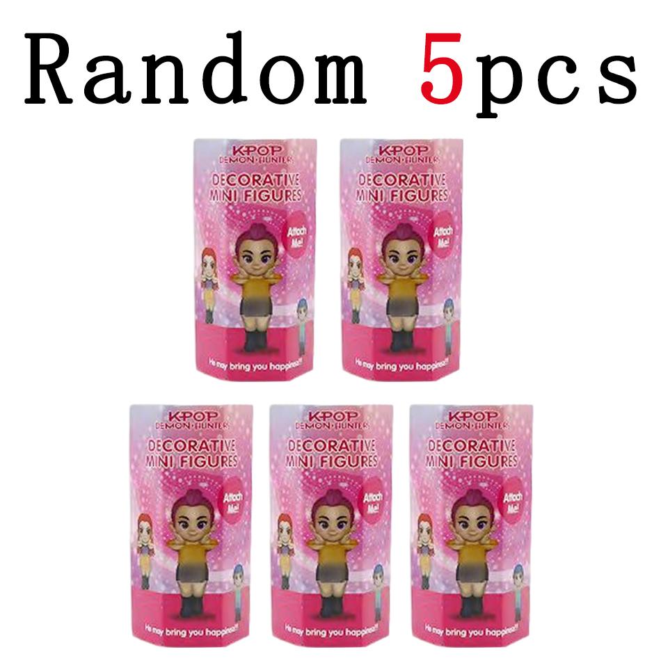 Продажа Kpop Охотники на демонов Серия Blind Box Аниме Фигурки Украшения Куклы Фанаты Детский Подарок на День Рождения Случайный Blind Box