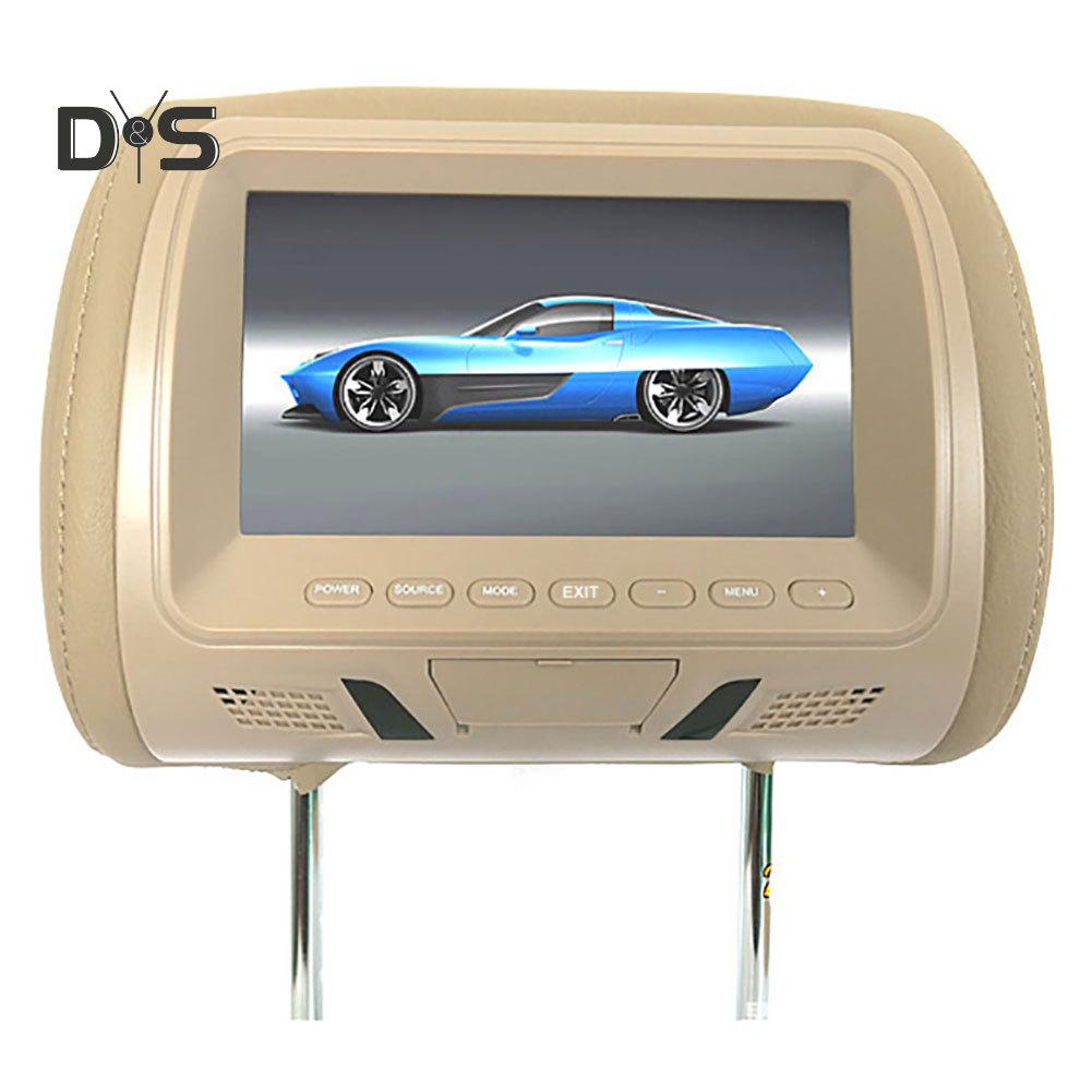 Online Car Accessories Universal Headrest Monitor Rear Seat Entertainment Multimedia Player