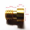 10 шт. Главный жиклер карбюратора Replacement для GY6 125cc-150cc 152QMI 157QMJ M5x0.80