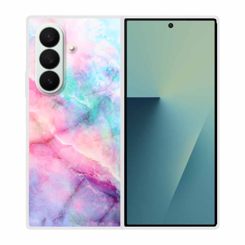 Чехол для телефона Galaxy Z Fold7 5G 2025 Чехлы Модный Защитный Задний Чехол для Samsung Galaxy Fold7 5G Z Fold 7 Жесткий Чехол Fold 7