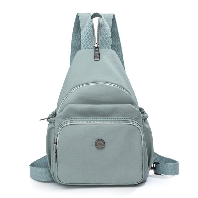 Multi-back Chest Bag Women's Multi-functional Backpack Lightweight Shoulder Bag