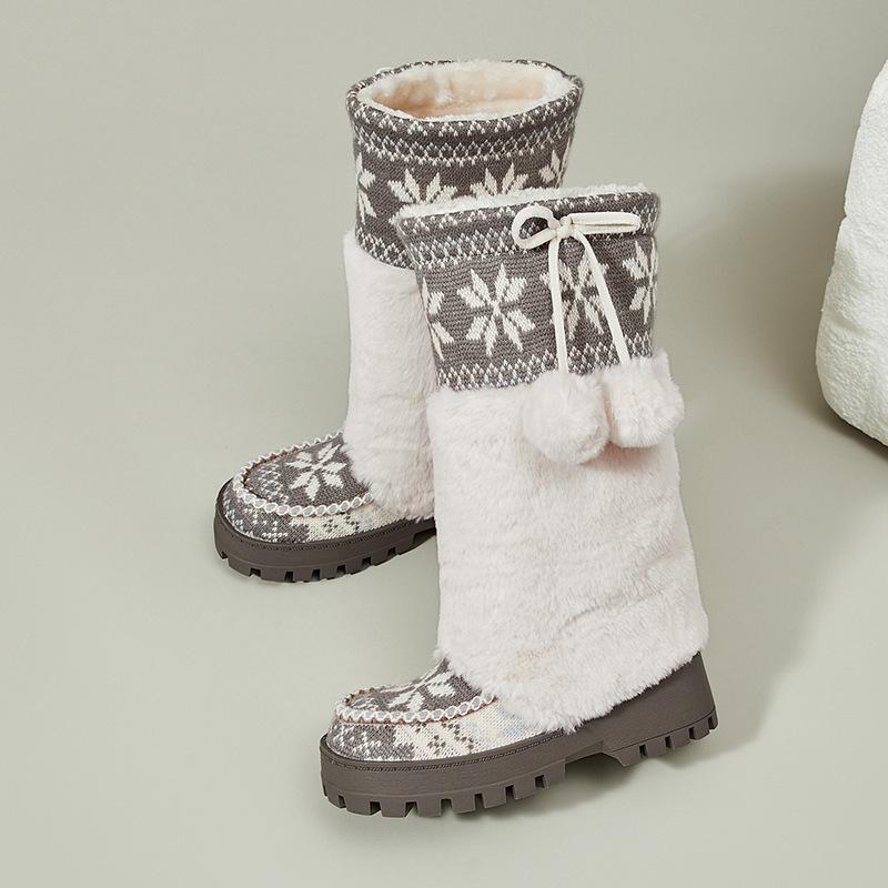 Женские модные зимние ботинки на толстой подошве, длинные, легкие, теплые, защищающие от холода и снега, нескользящие, повседневные кроссовки, хлопковые ботинки