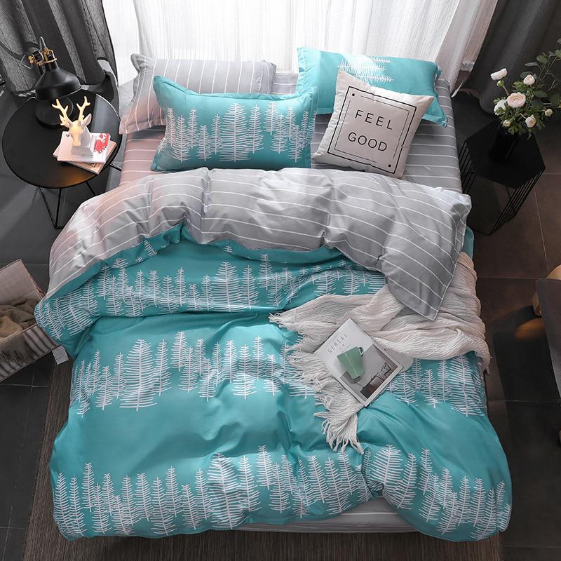 WTEMPO Pillowcase Luxury Bedding Set Soft Cover Comfort Duvet Cover Twin Queen King Size