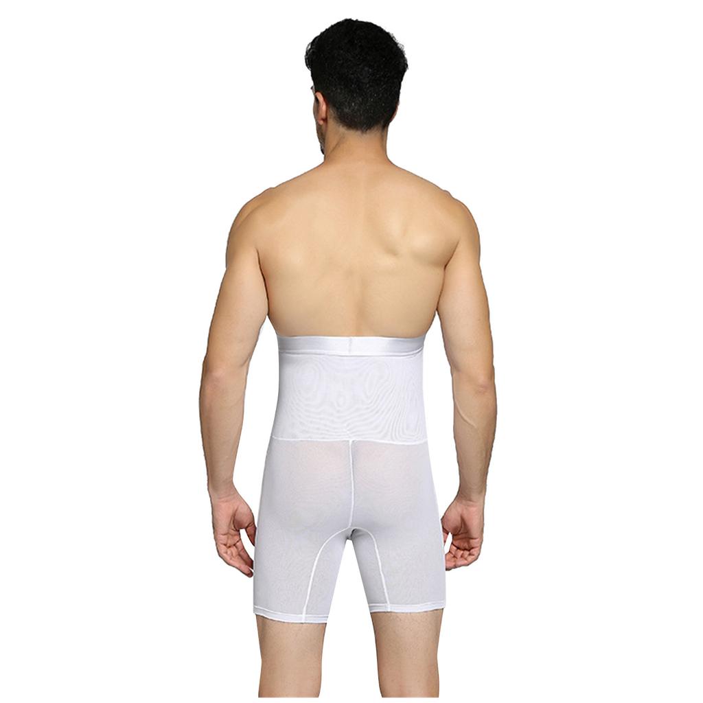 Мужское дышащее нижнее белье с завышенной талией, корректирующее брюшной пояс
