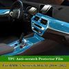 For BMW 5 Series G30 G31 2018- Car Center Console Dashboard Navigation TPU Anti-scratch Transparent Protect Repair Car Film