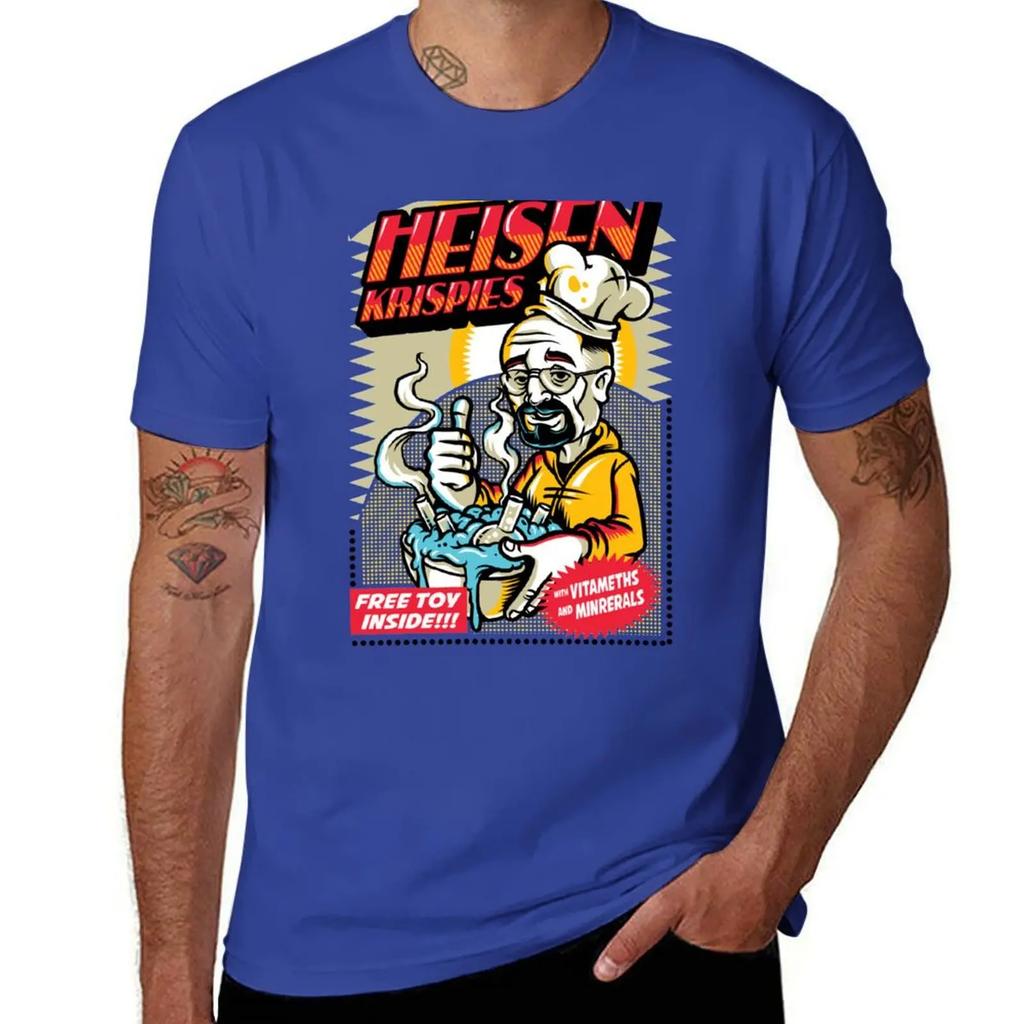 Heisen Krispies T-Shirt rapper graphic tees vintage clothes aesthetic clothes mens graphic t-shirts big and tall