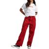 Converse Женские белые футболки с круглым вырезом, умеренного прямого кроя 10026466-A01