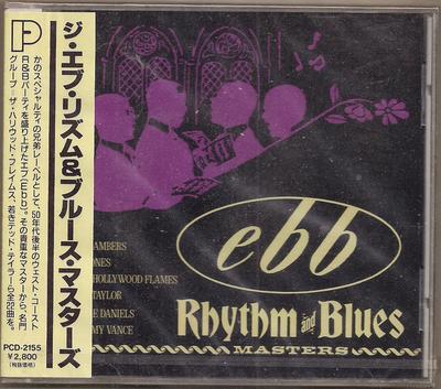 CD РАЗНЫЕ - Ebb Rhythm And Blues Masters PCD2155 P-Vine Records 1989 Япония Блюз Б/У