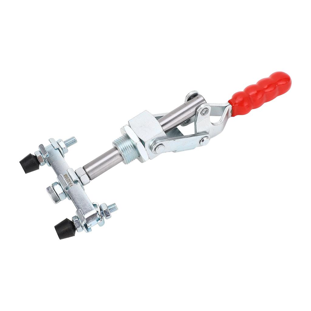 Зажим Push Pull с двойной головкой, ход 65,5 мм, усилие зажима 318 кг, быстросъемный шарнирный зажим