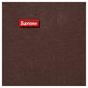 Supreme Футболка с маленькой коробкой (26СС) Темно коричневый