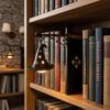 White Bookshelf Lantern Light Warm White Bookshelf Lamp Bookshelf Ghost Light  Decorative for Home